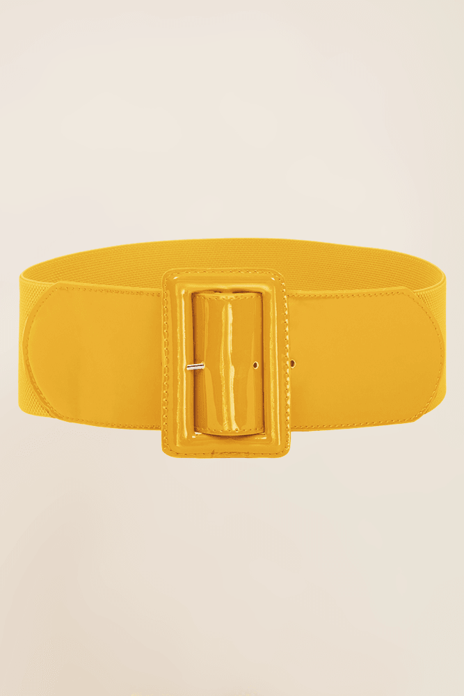 Wide Women Waist Belt Stretchy Cinch Belt Leather Elastic Belt For
