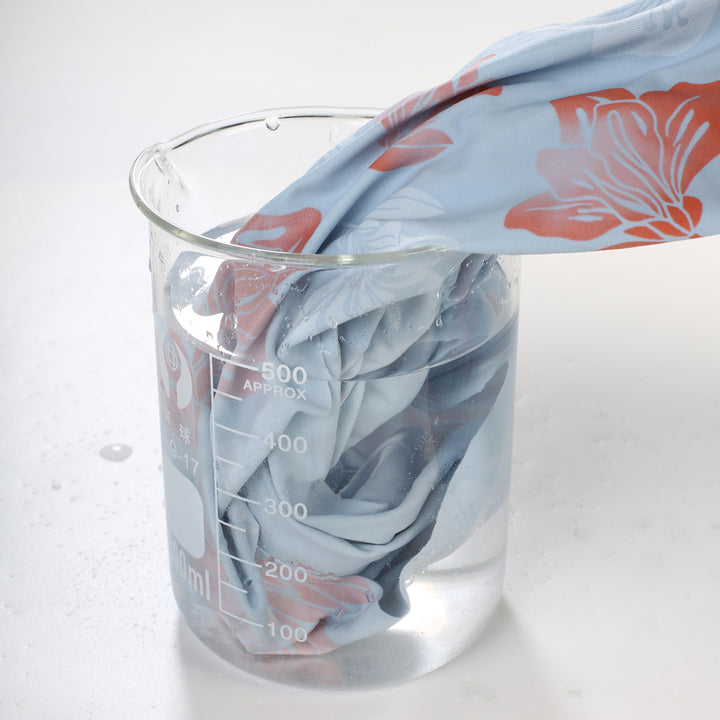 【S-2XL】Hanna Nikole Bikini Sets for Women Color Block Swimsuits with Side Slit Swim Skirt