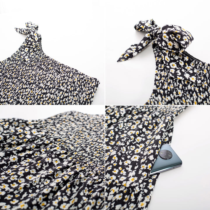 Women Plus Size Elastic Waist Midi Dress One-Shoulder A-Line Dress - Hanna Nikole#color_plumeria