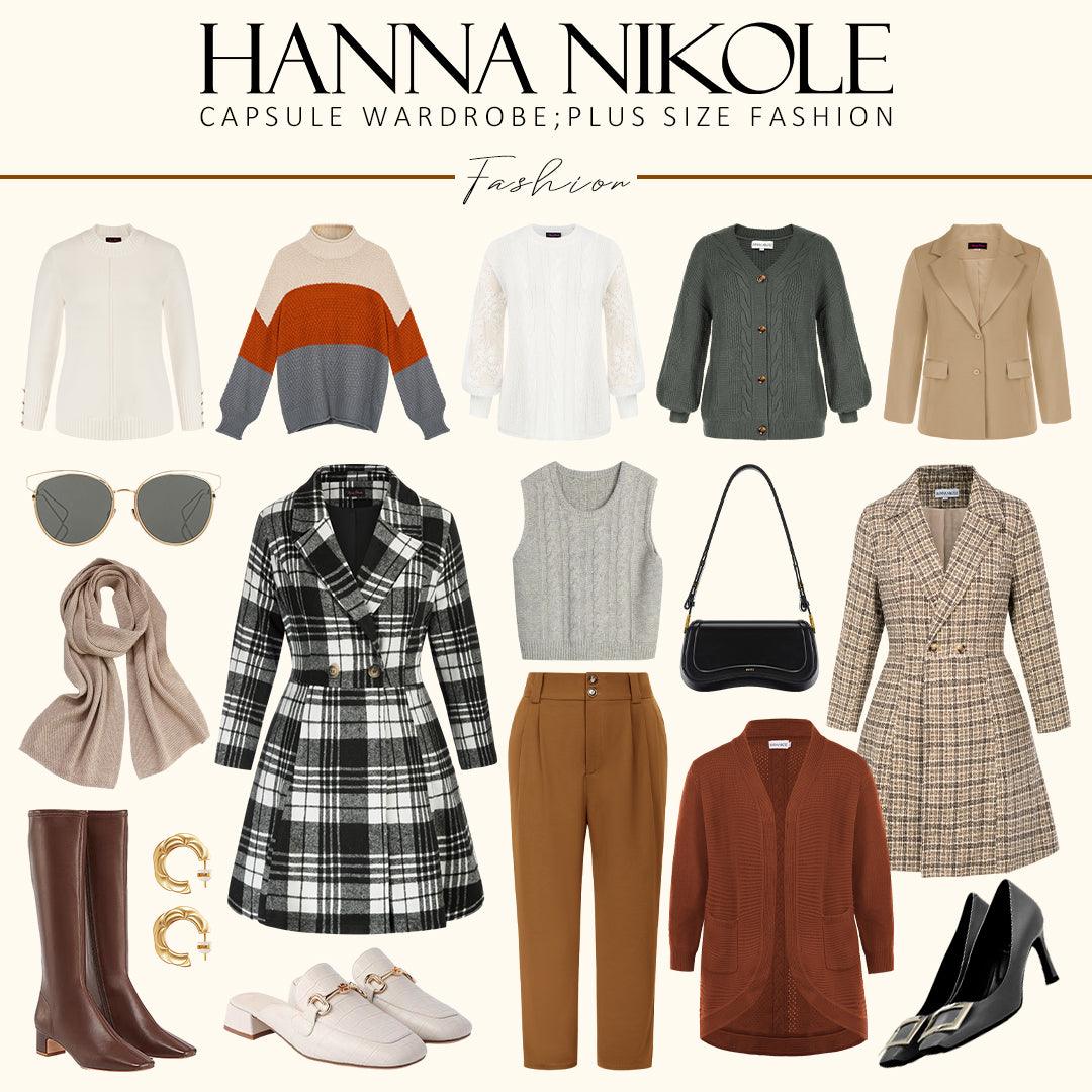 8 Trendy Closet Essentials for Plus-Size Ladies - Hanna Nikole