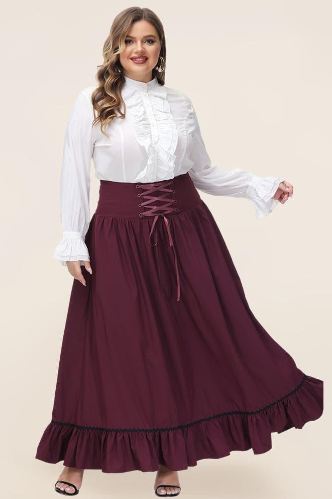 Swing skirt hotsell elastic waist