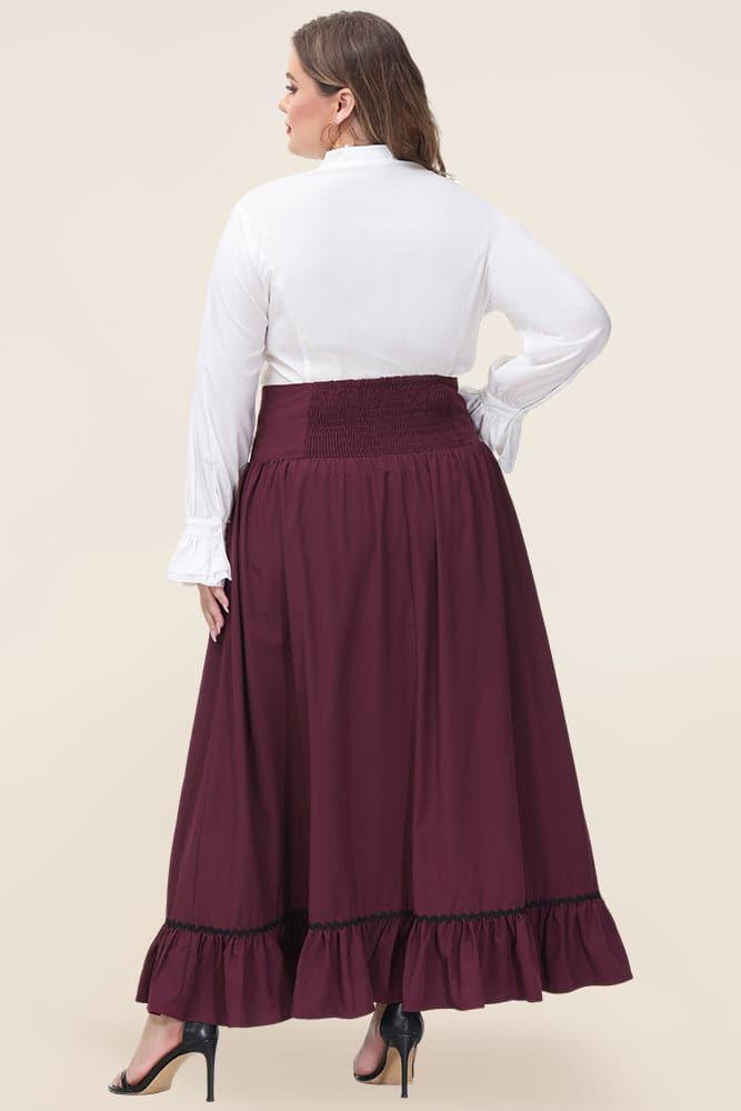 Swing skirt hotsell elastic waist