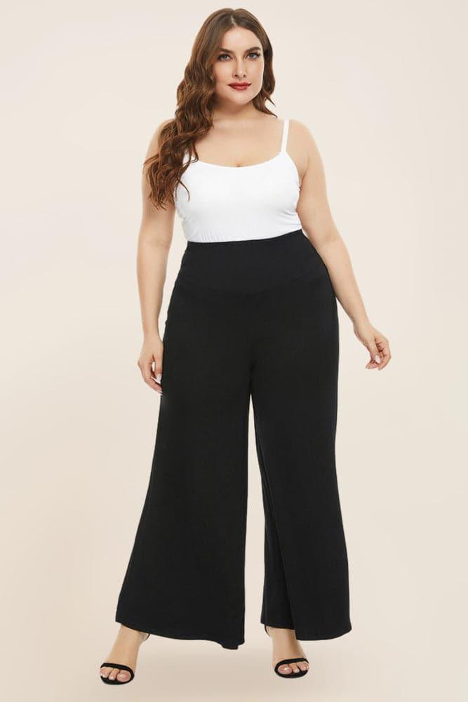 BUIgtTklOP Pants Women Plus Size Fall Casual Comfortable Pure Colour Full  Length Pants 