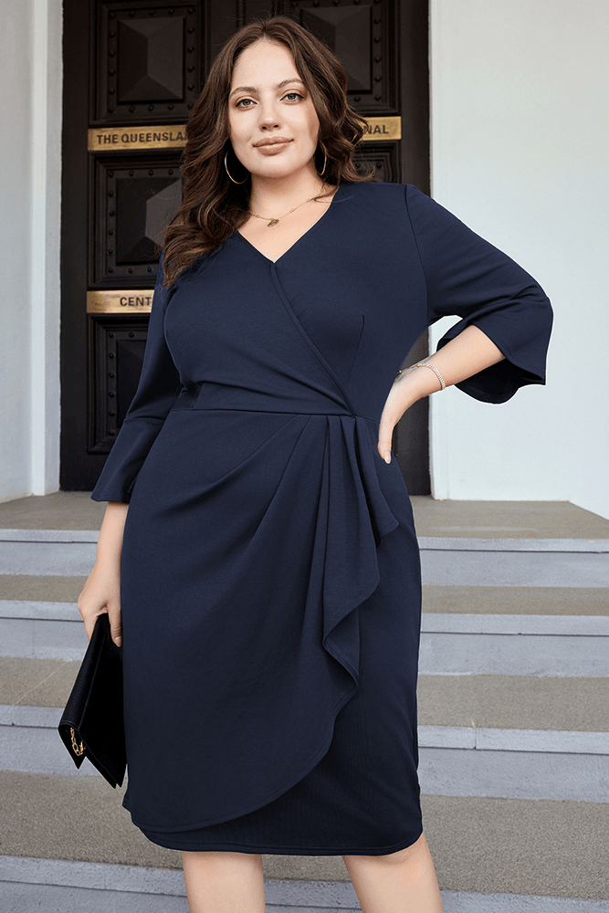 Stunningly Amazing Designer Plus Size Dress - Bennetta Cocktail
