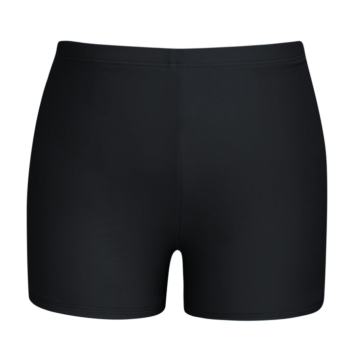 HN Women Plus Size 2pcs Set Swimsuit V-Neck Padded Swim Dress+Briefs Swimwear - Hanna Nikole#color_black-tropical