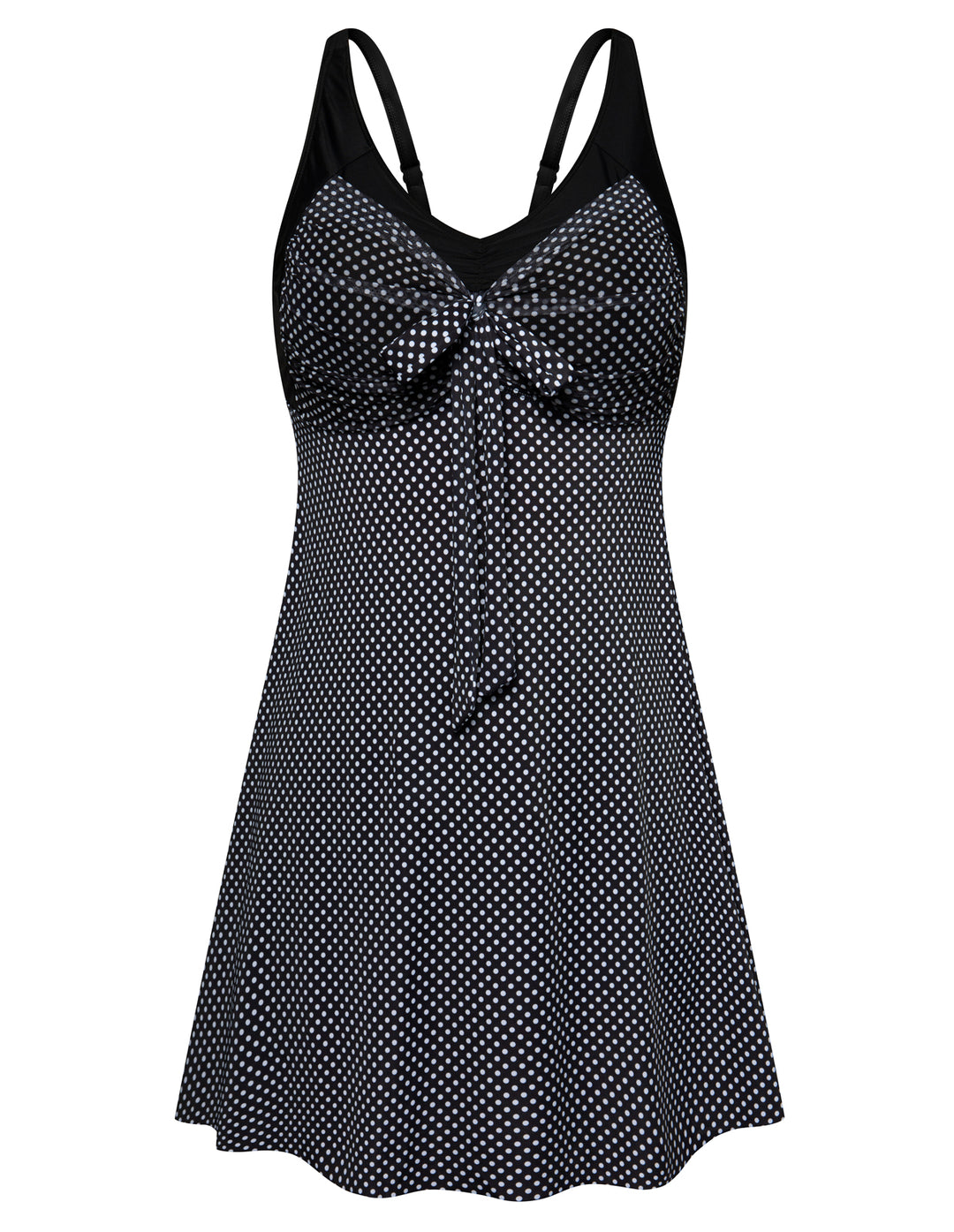 Separated V-Neck Adjustable Tankini Set