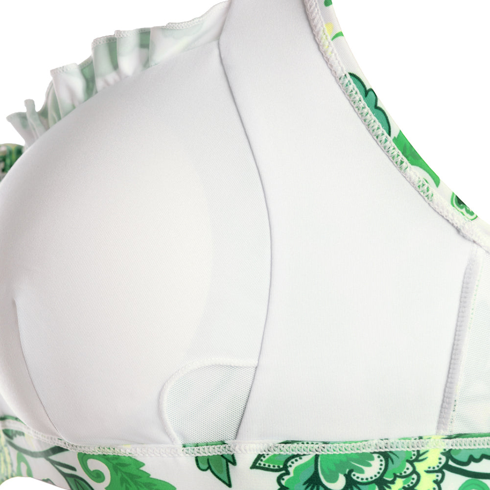 Hanna Nikole Modest Swimsuits for Women 2026, High Waisted Bikini Sets Tummy Control, Tie Cut-Out Bathing Suits