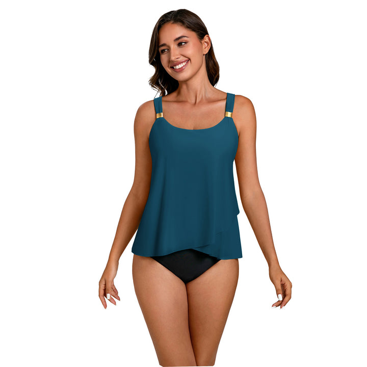 Hanna Nikole Women Flowy Tankini Tops Only Loose Fit Bathing Suit Swim Top Ruffle Swimsuit No Bottom 2026