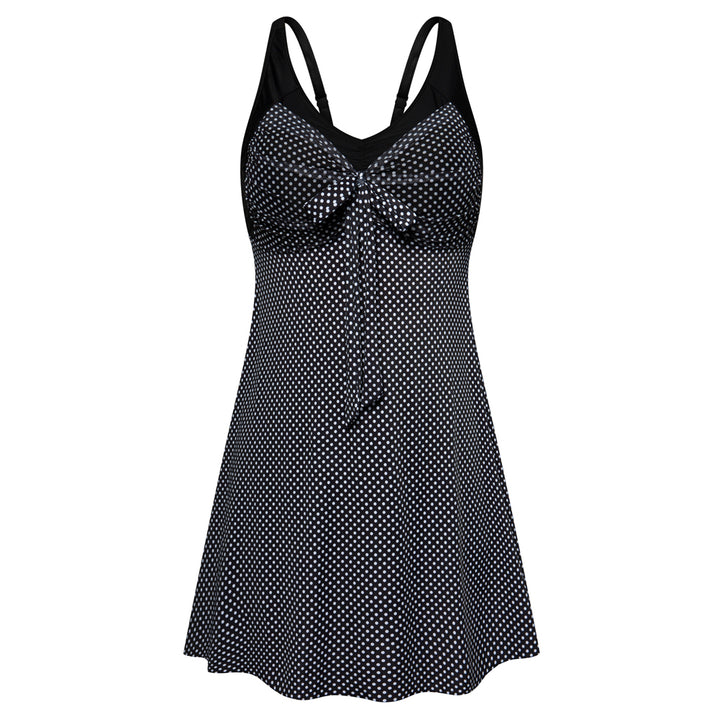 Separated V-Neck Adjustable Tankini Set