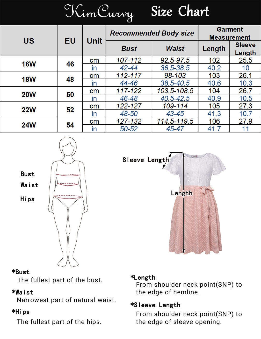 Women Plus Size Contrast Fabric Dress Short Sleeve Crew Neck Dress - Hanna Nikole