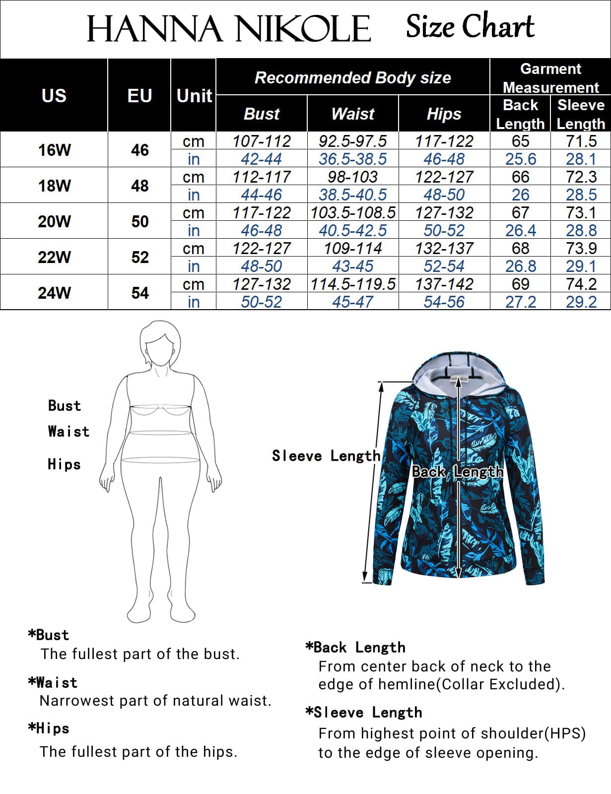 HN Women Plus Size 3pcs Set Swimsuit Hooded Swim Jacket+Padded Tops+Br –  Hanna Nikole
