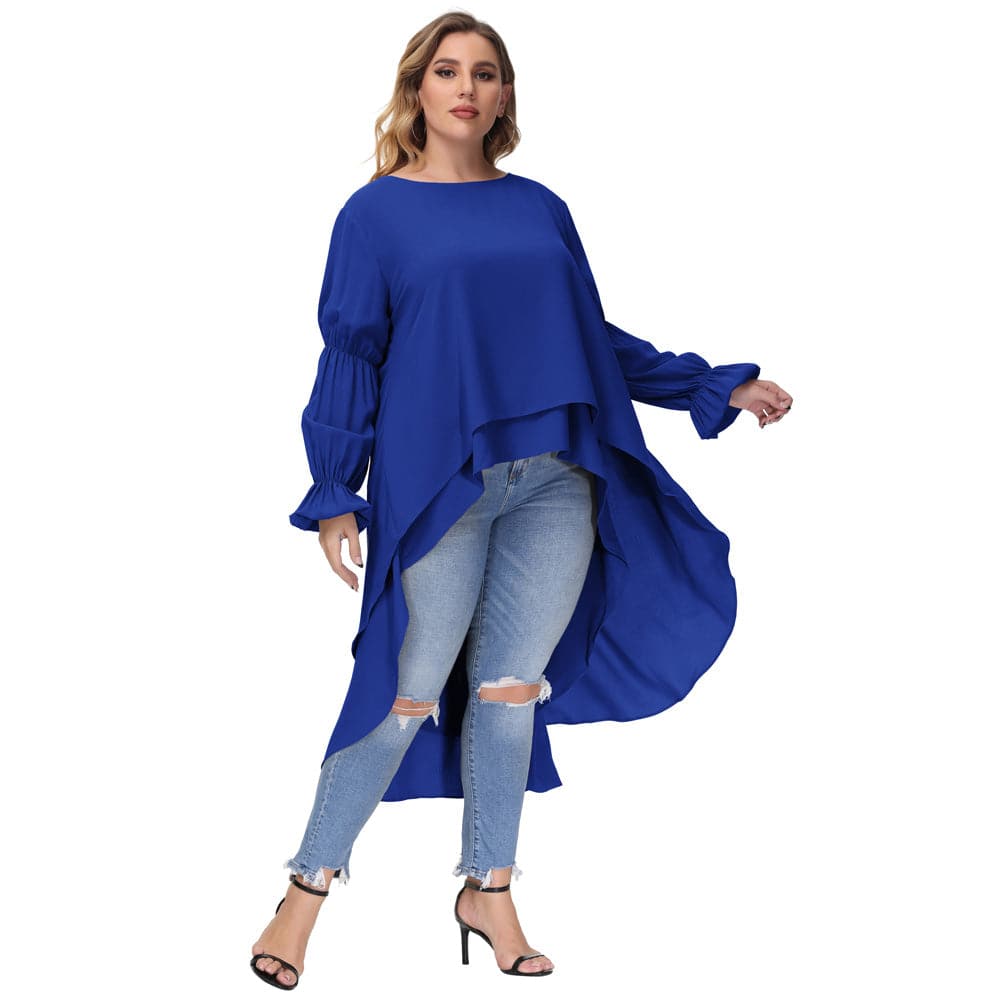 Women's high low sales tops