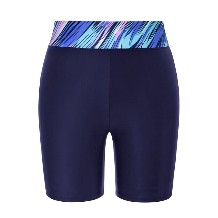 Multi Athletic Elastic waist Tankini Set - Hanna Nikole